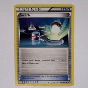 POKEMON CARD: Switch #104/114 (Pokemon Black & White)